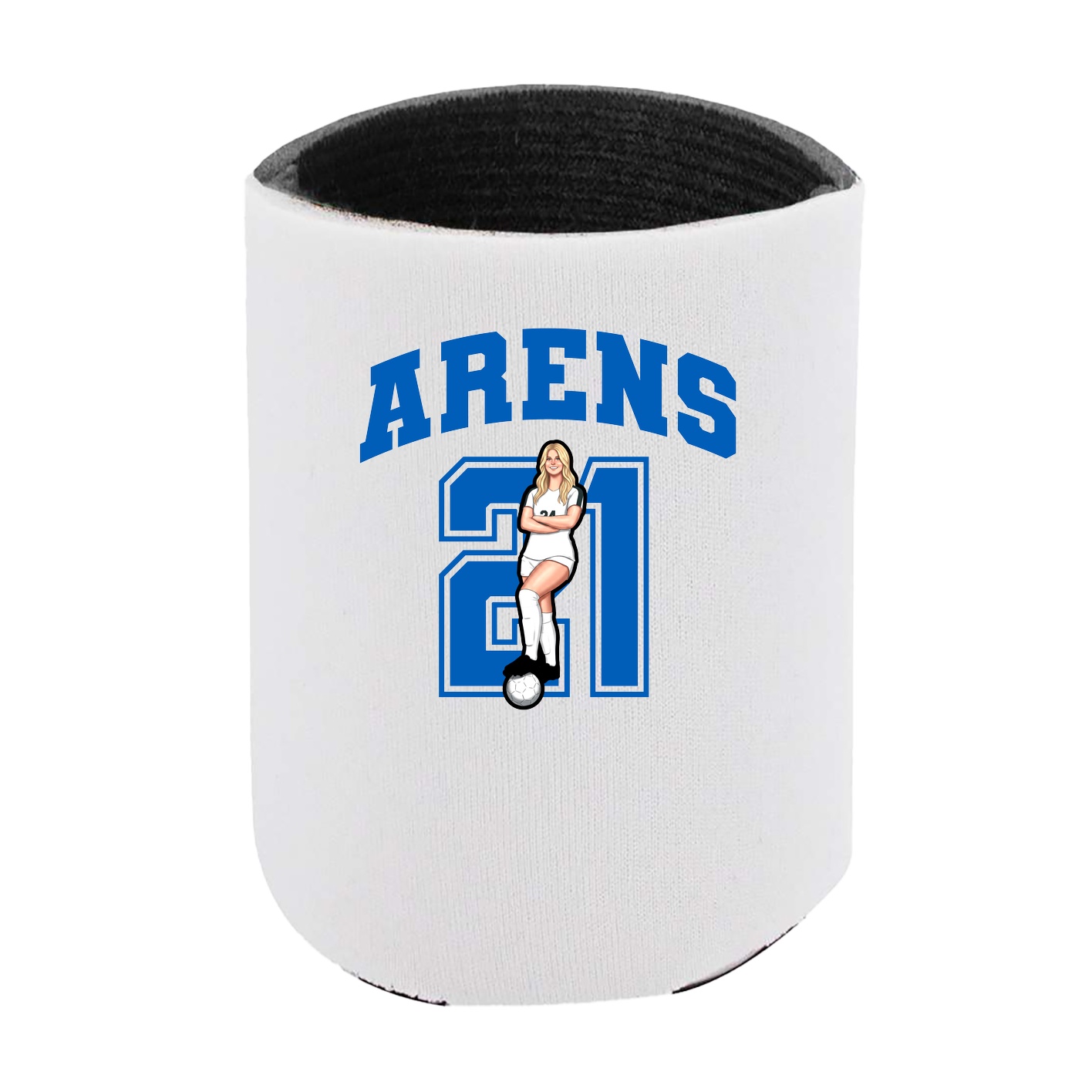 Can Holder — Number in White