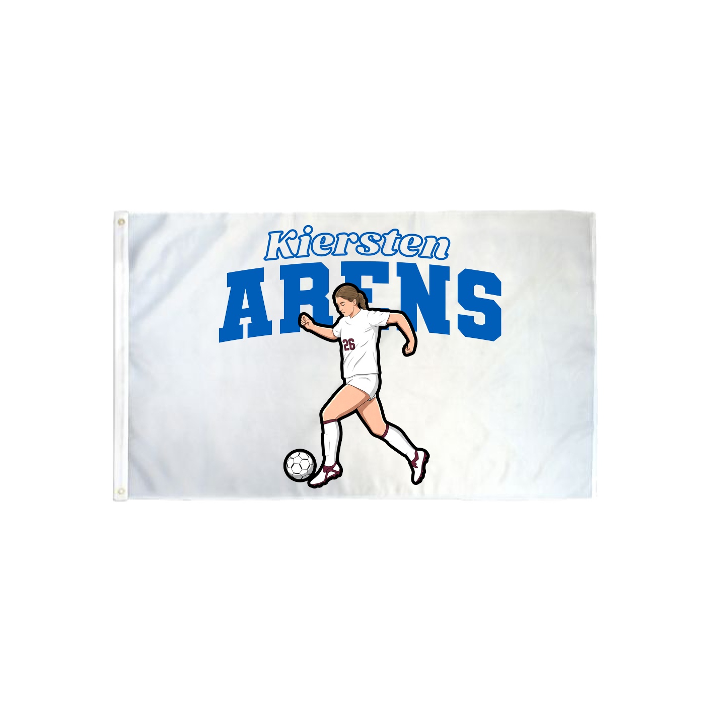 3x5 Flag — Name Arch in Classic