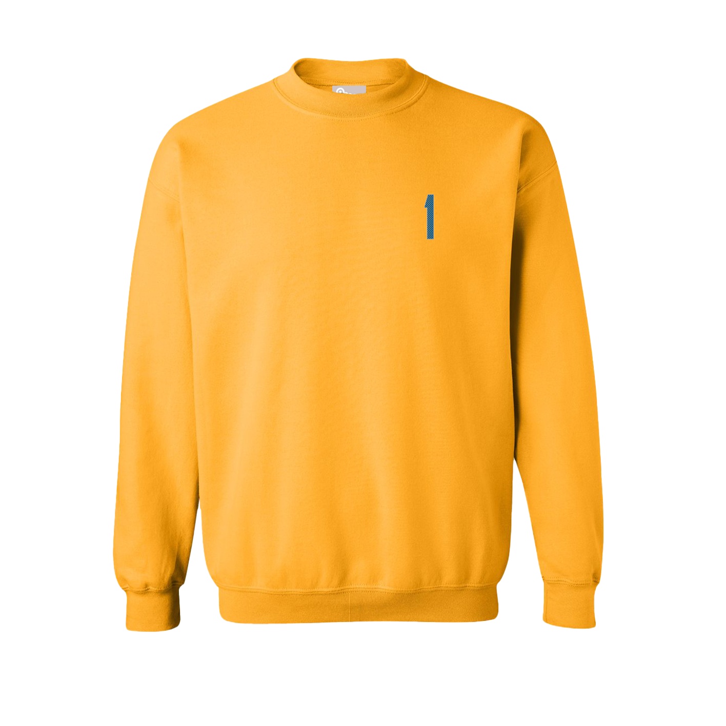 Fleece Crew — Front Shirsy in Gold