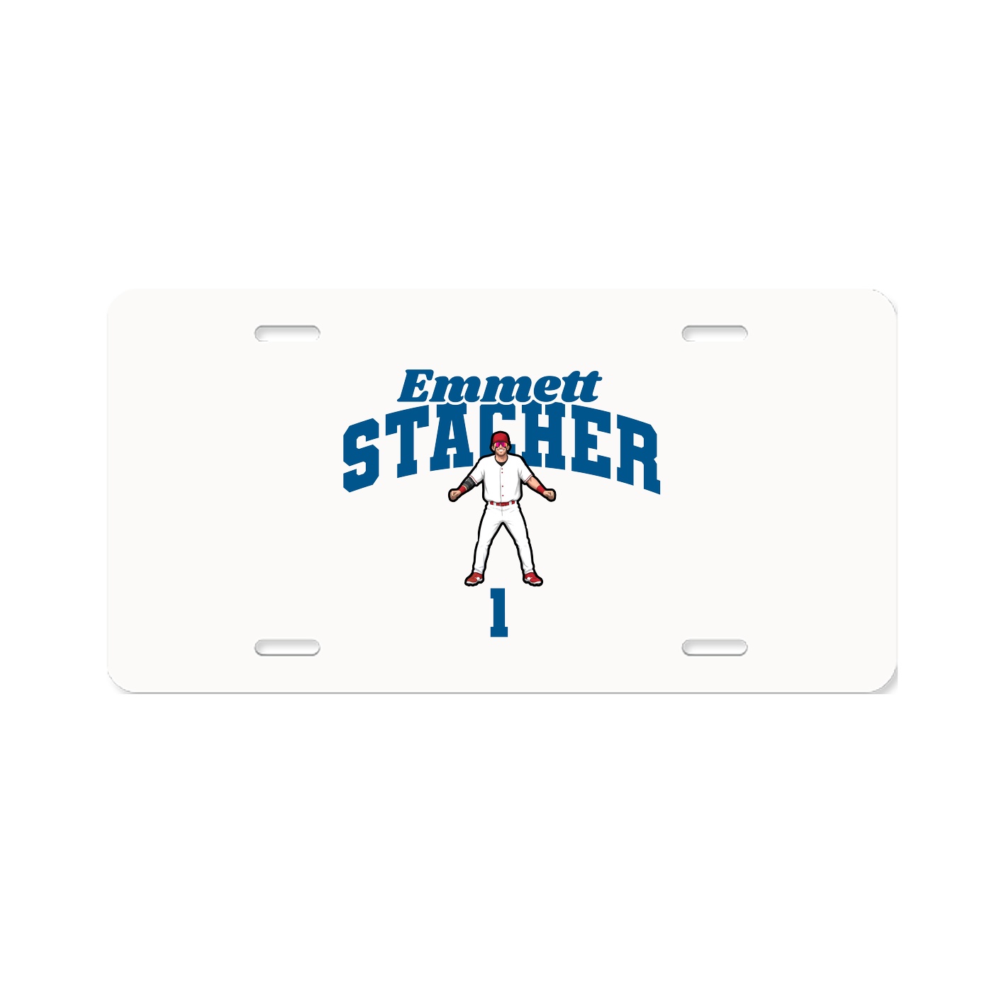 License Plate — Signature Arch in Classic
