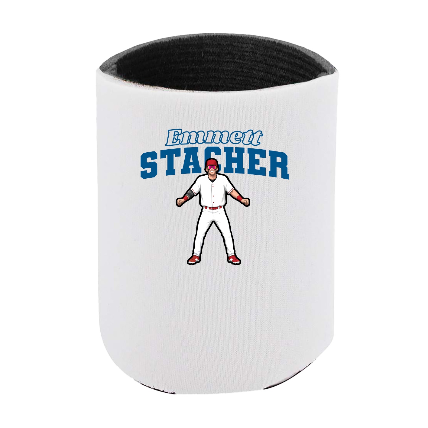 Can Holder — Name Arch in White