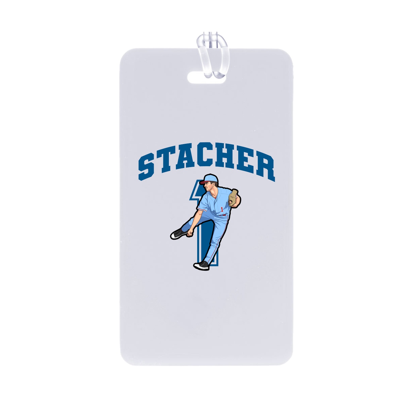 Bag Tag — Number in Classic