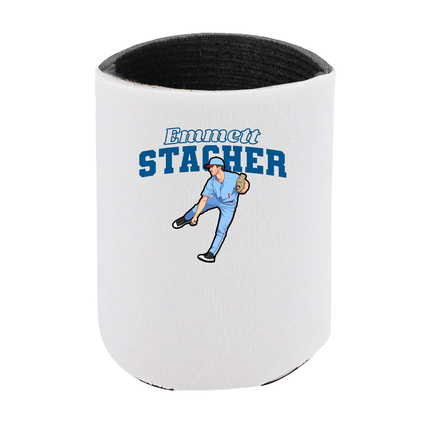 Can Holder — Name Arch in White