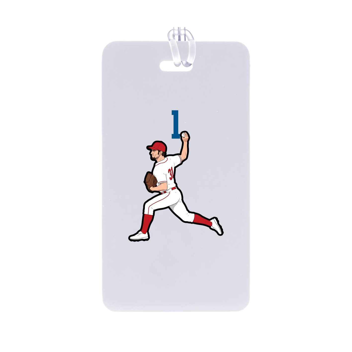 Bag Tag — Number Top in Classic