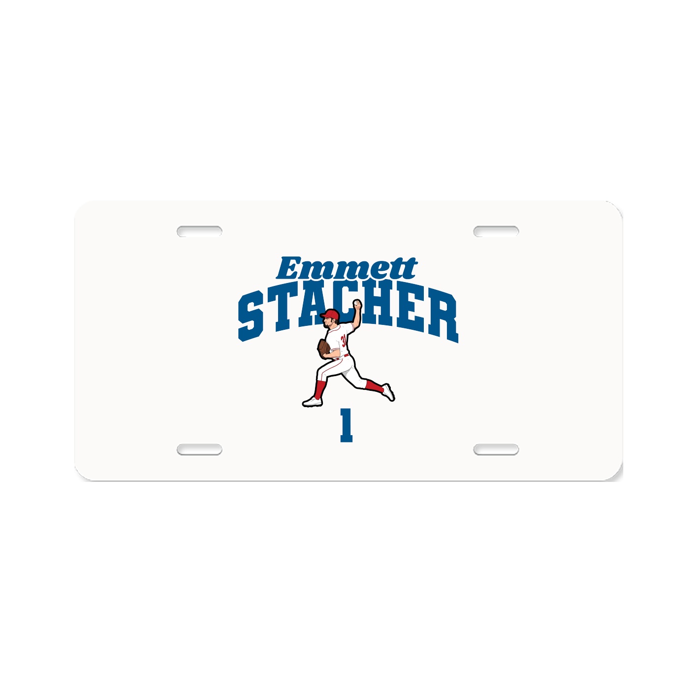 License Plate — Signature Arch in Classic