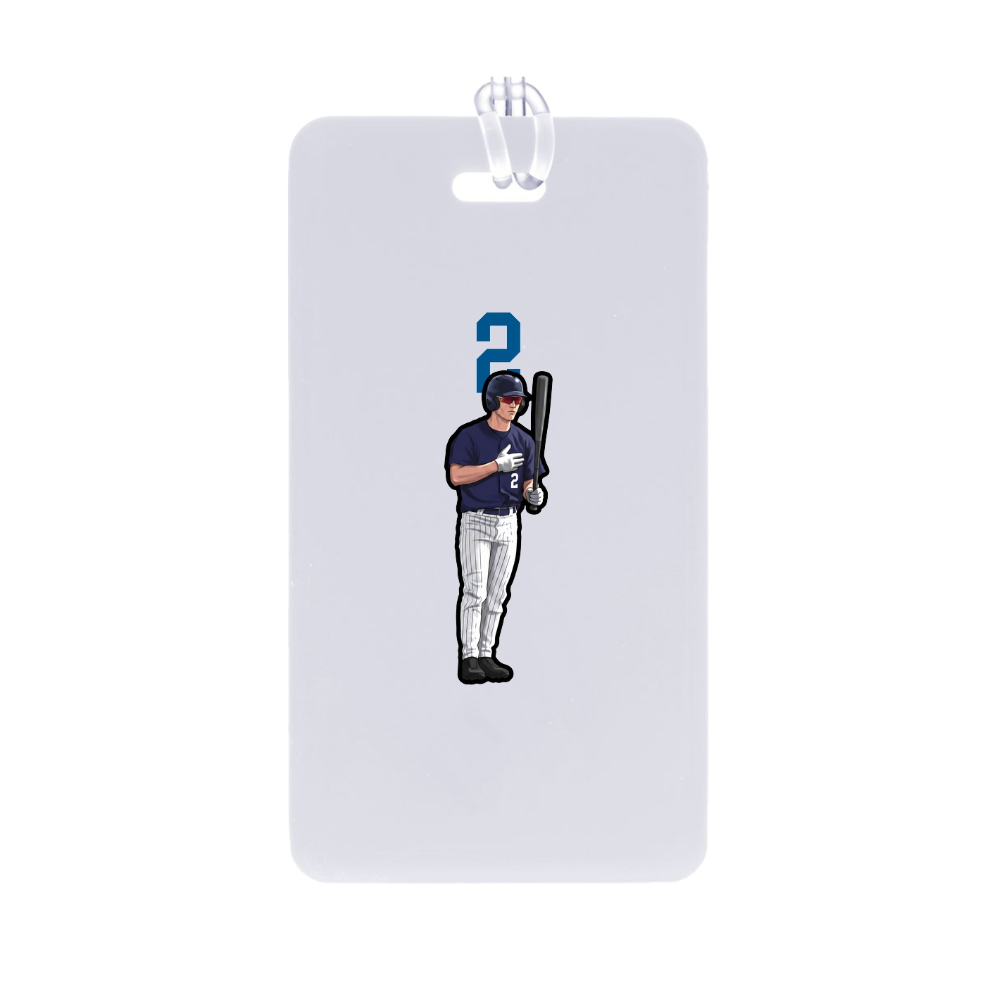 Bag Tag — Number Top in Classic