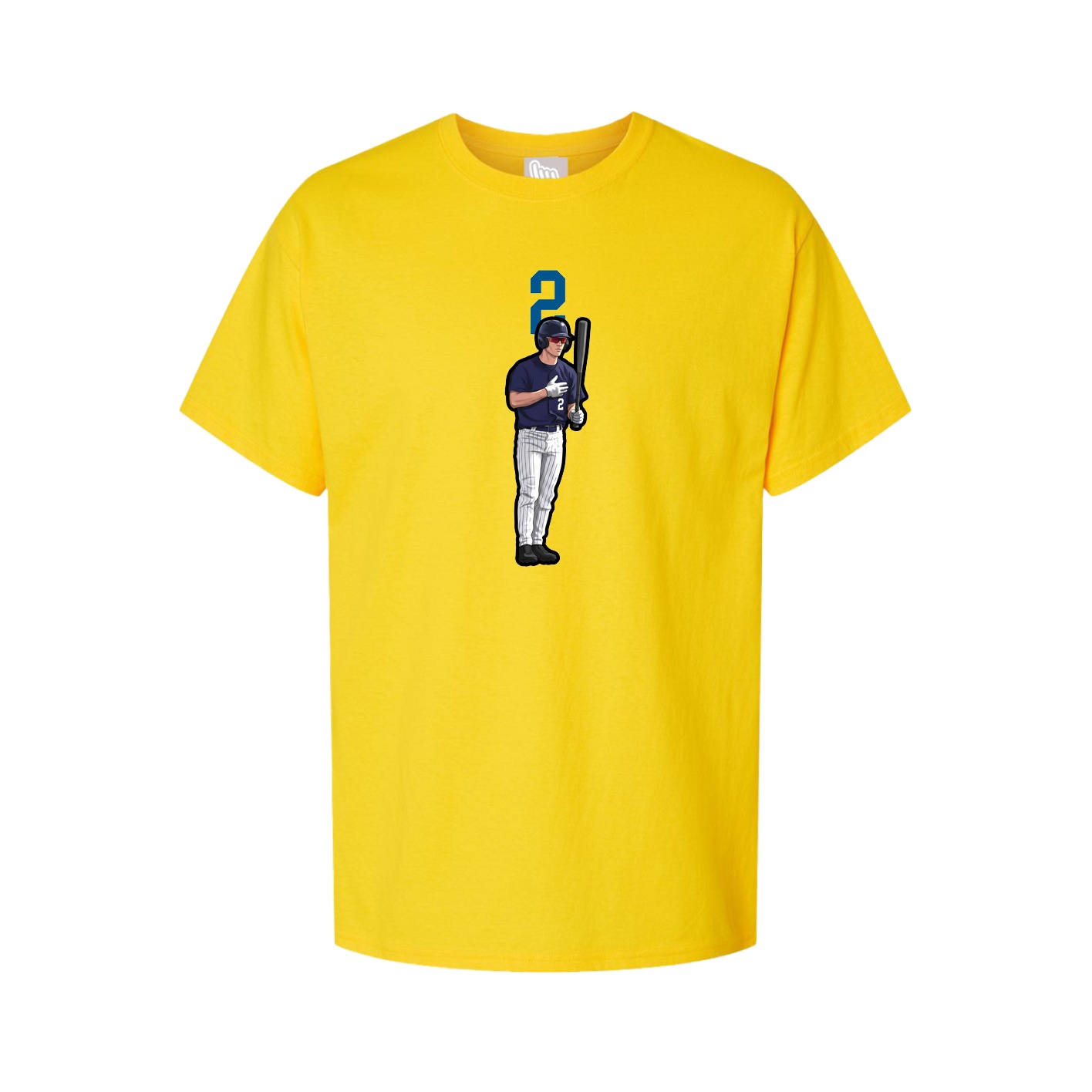 Tee — Number Top in Gold