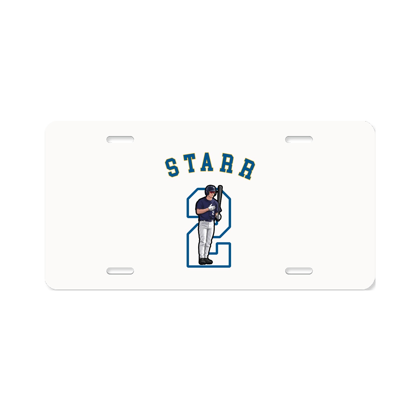 License Plate — Shirsey Arch in Classic