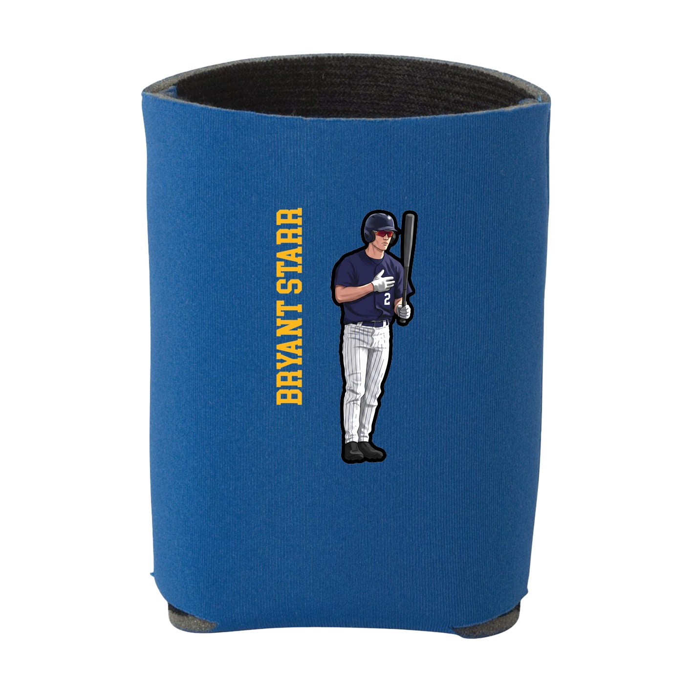 Can Holder — Name Vertical in Royal