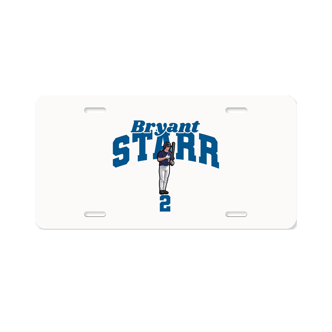 License Plate — Signature Arch in Classic
