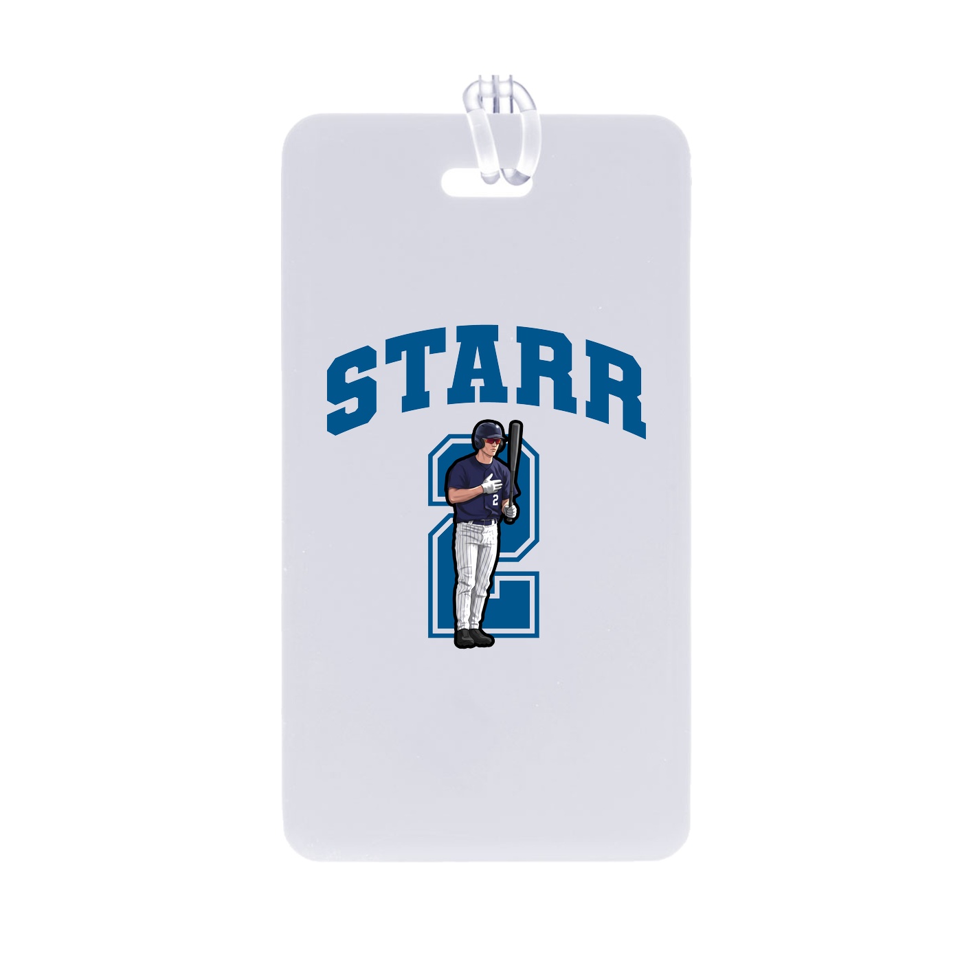 Bag Tag — Number in Classic