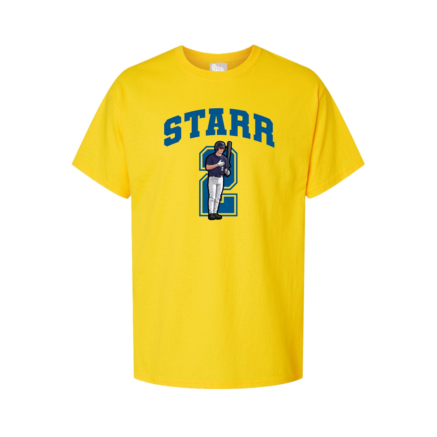 Tee — Number in Gold