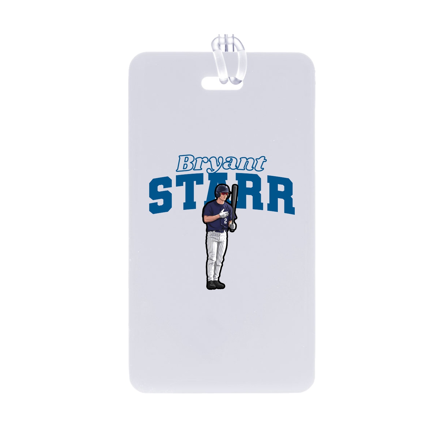 Bag Tag — Name Arch in Classic