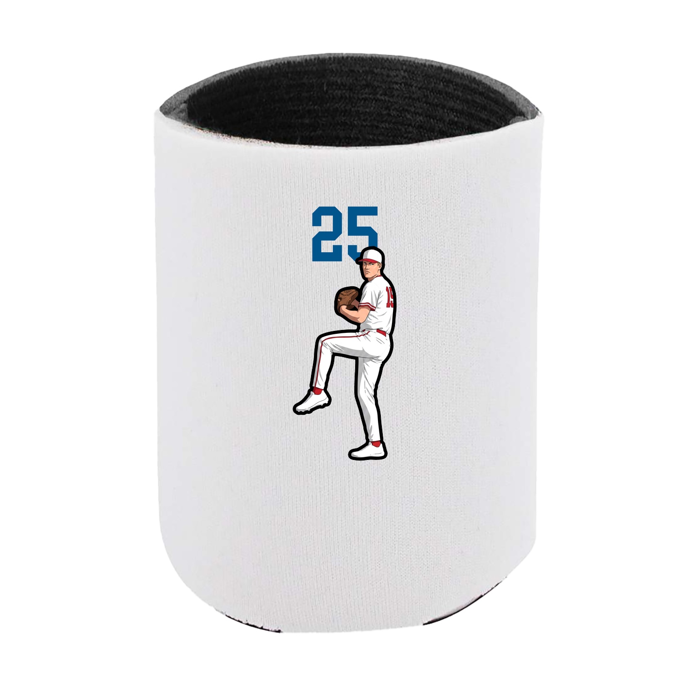 Can Holder — Number Top in White