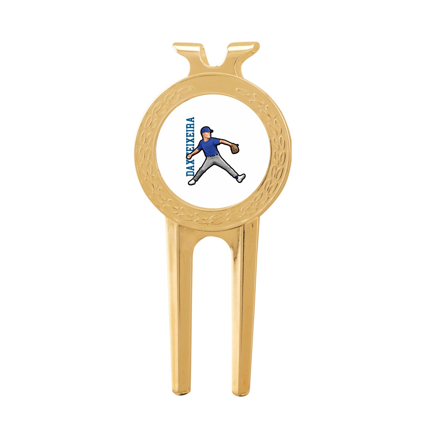 Divot Tool with Ball Marker — Name Vertical in Classic