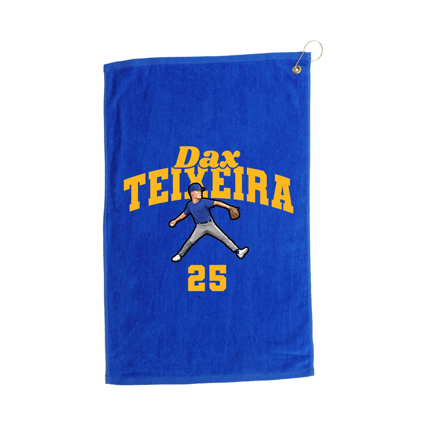 Golf Towel — Signature Arch in Royal