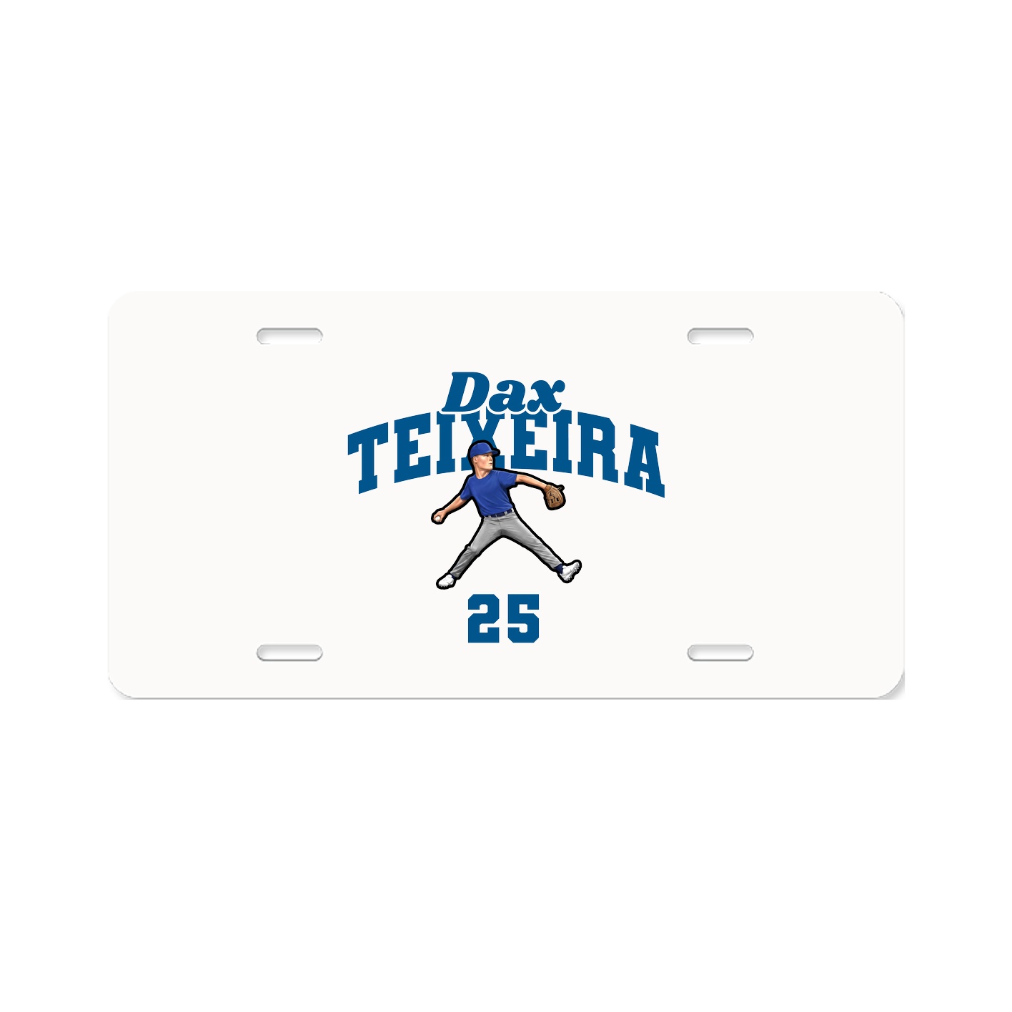 License Plate — Signature Arch in Classic