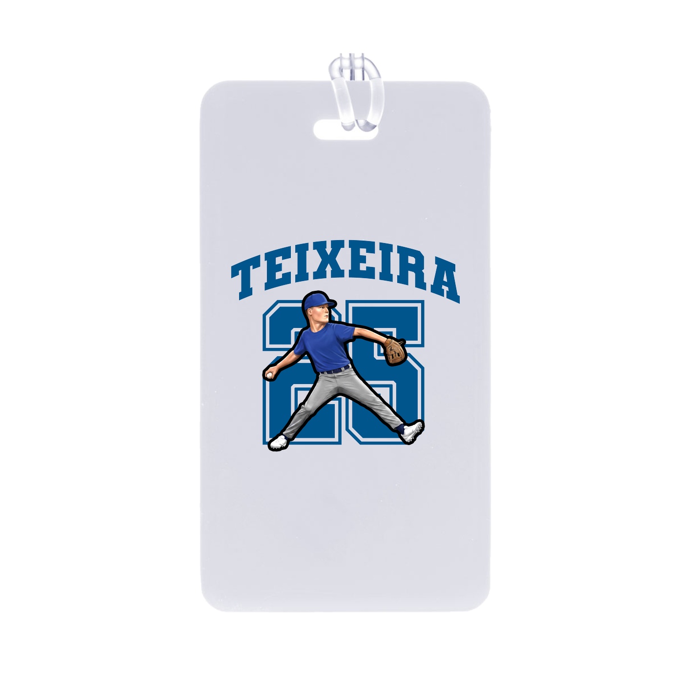 Bag Tag — Number in Classic
