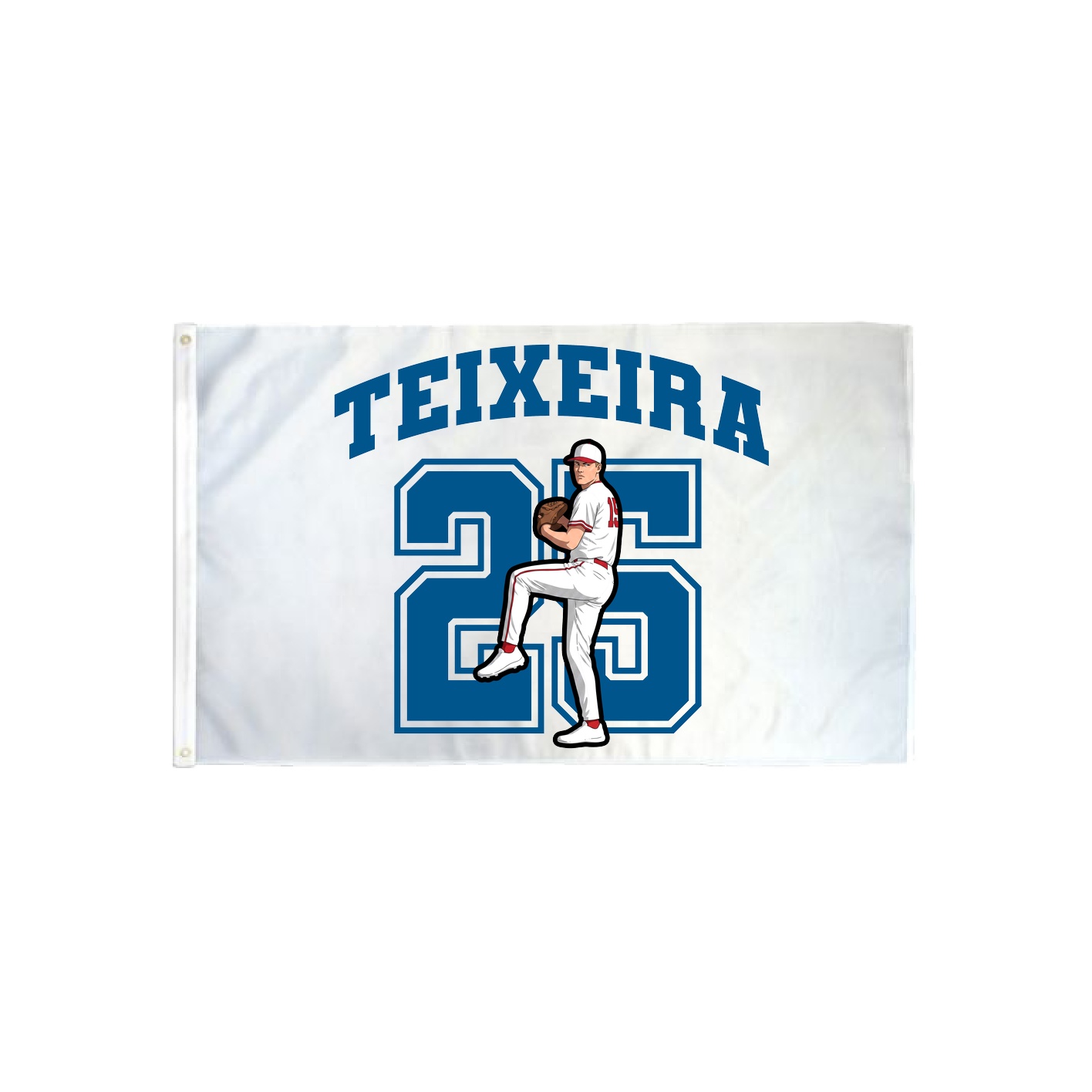 3x5 Flag — Number in Classic