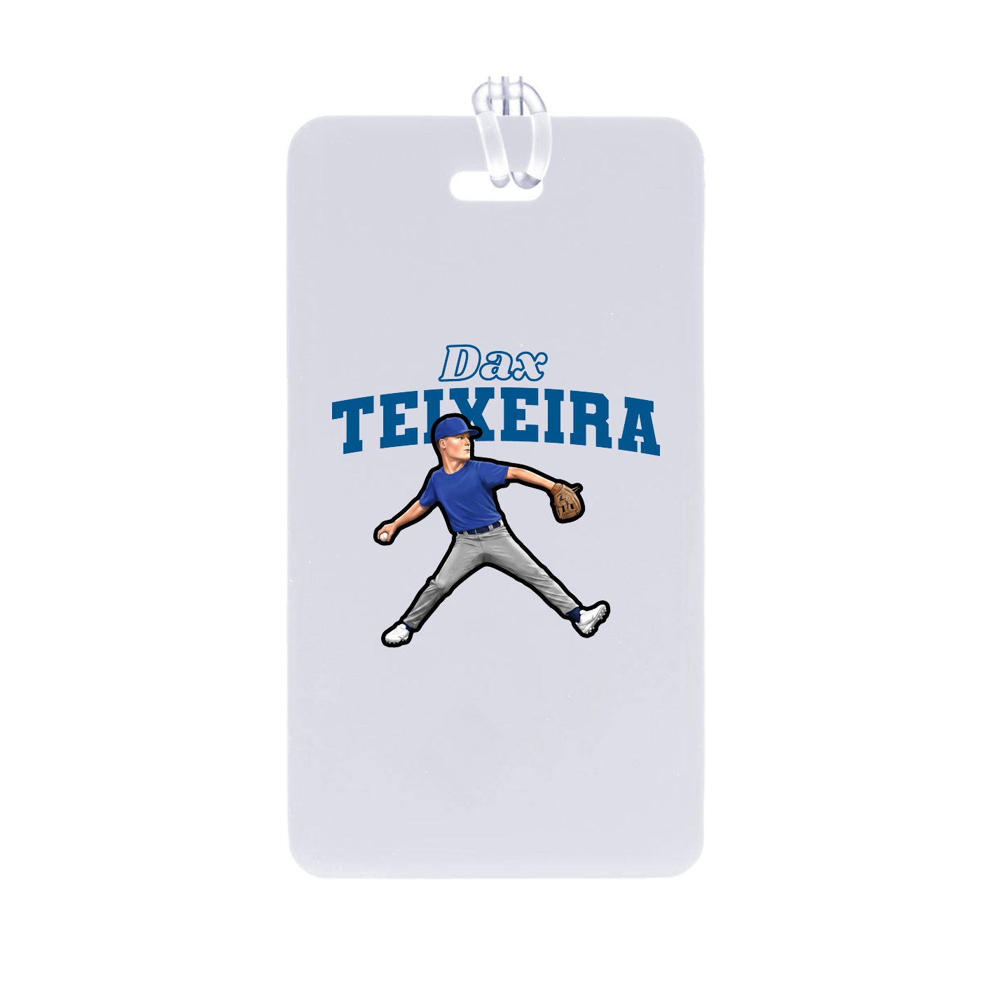 Bag Tag — Name Arch in Classic