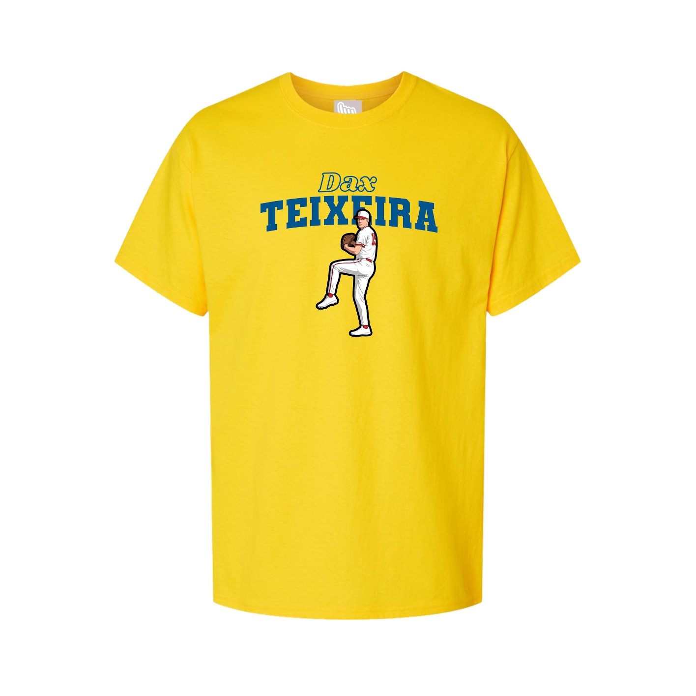 Youth Tee — Name Arch in Gold