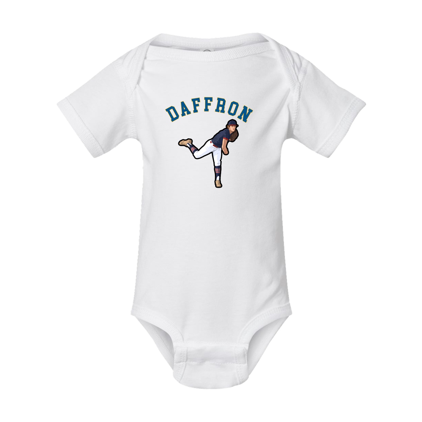 Baby Onesie — Shirsey Arch in White