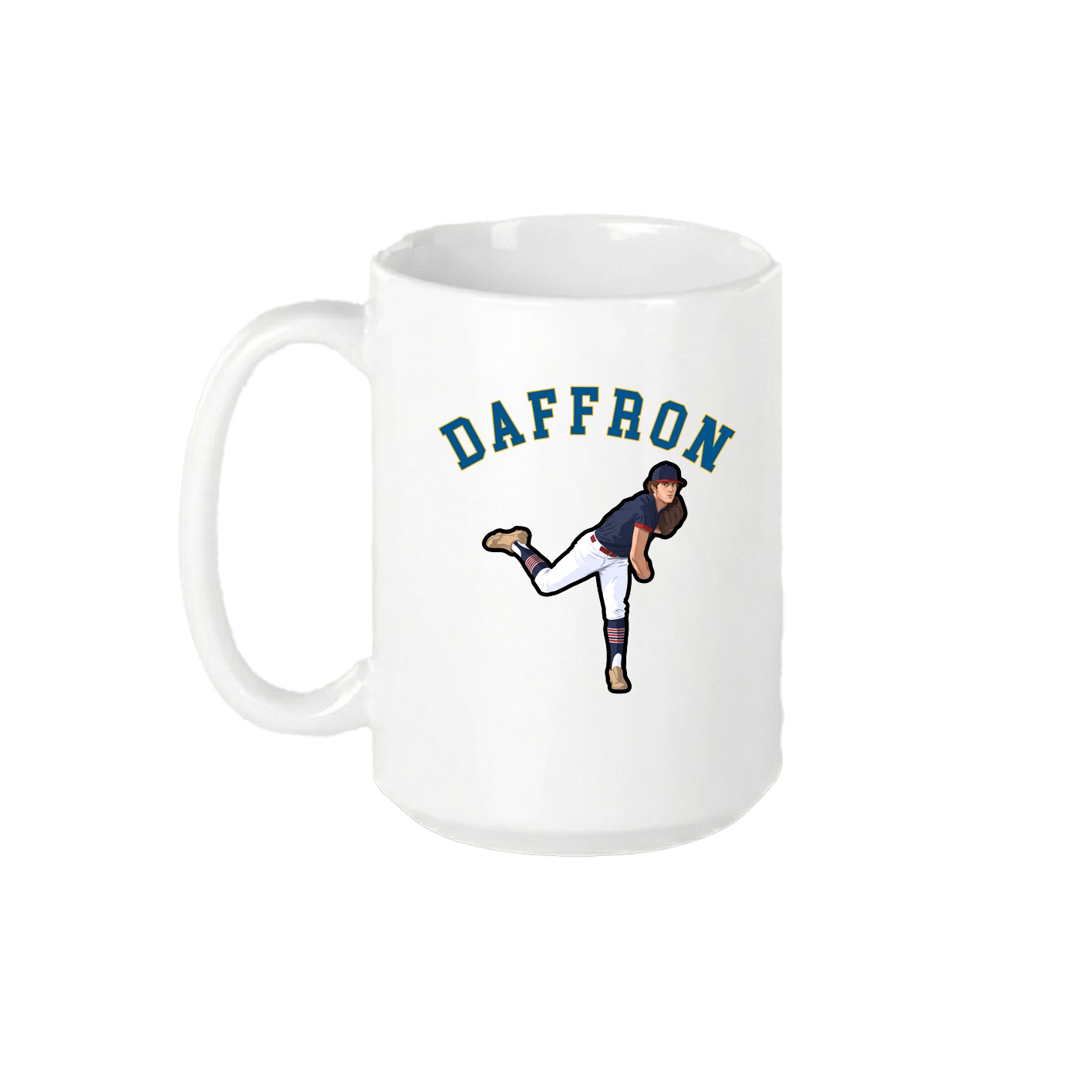 15oz Coffee Mug — Shirsey Arch in White