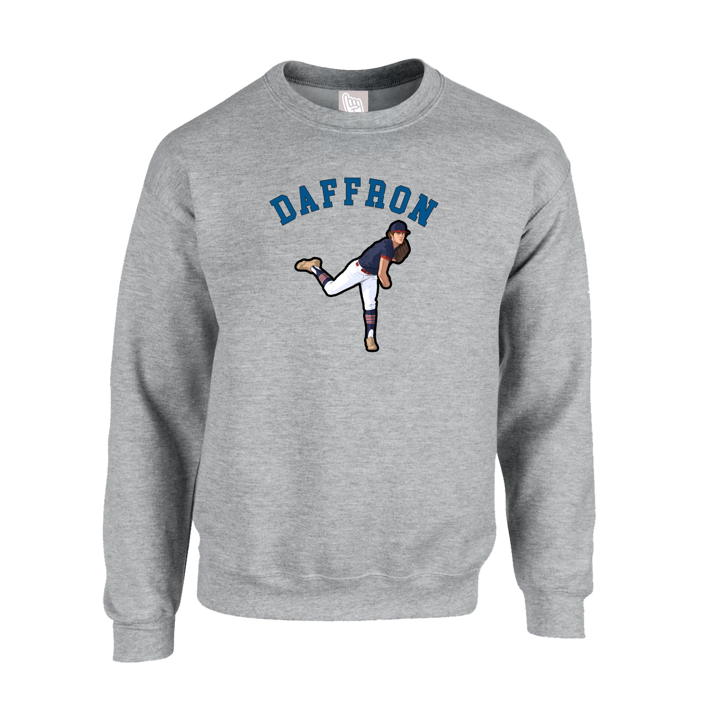 Fleece Crew — Shirsey Arch in Grey
