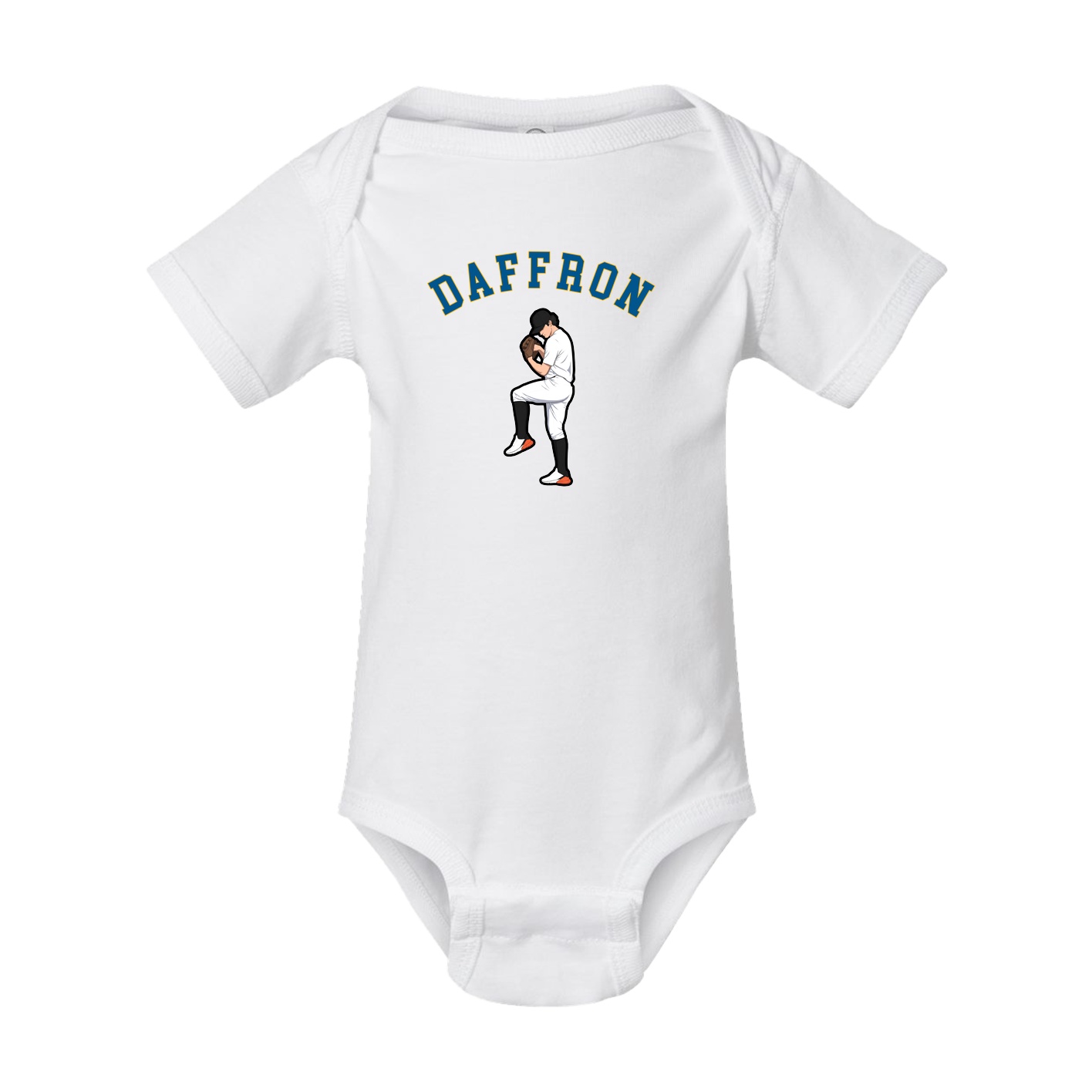 Baby Onesie — Shirsey Arch in White