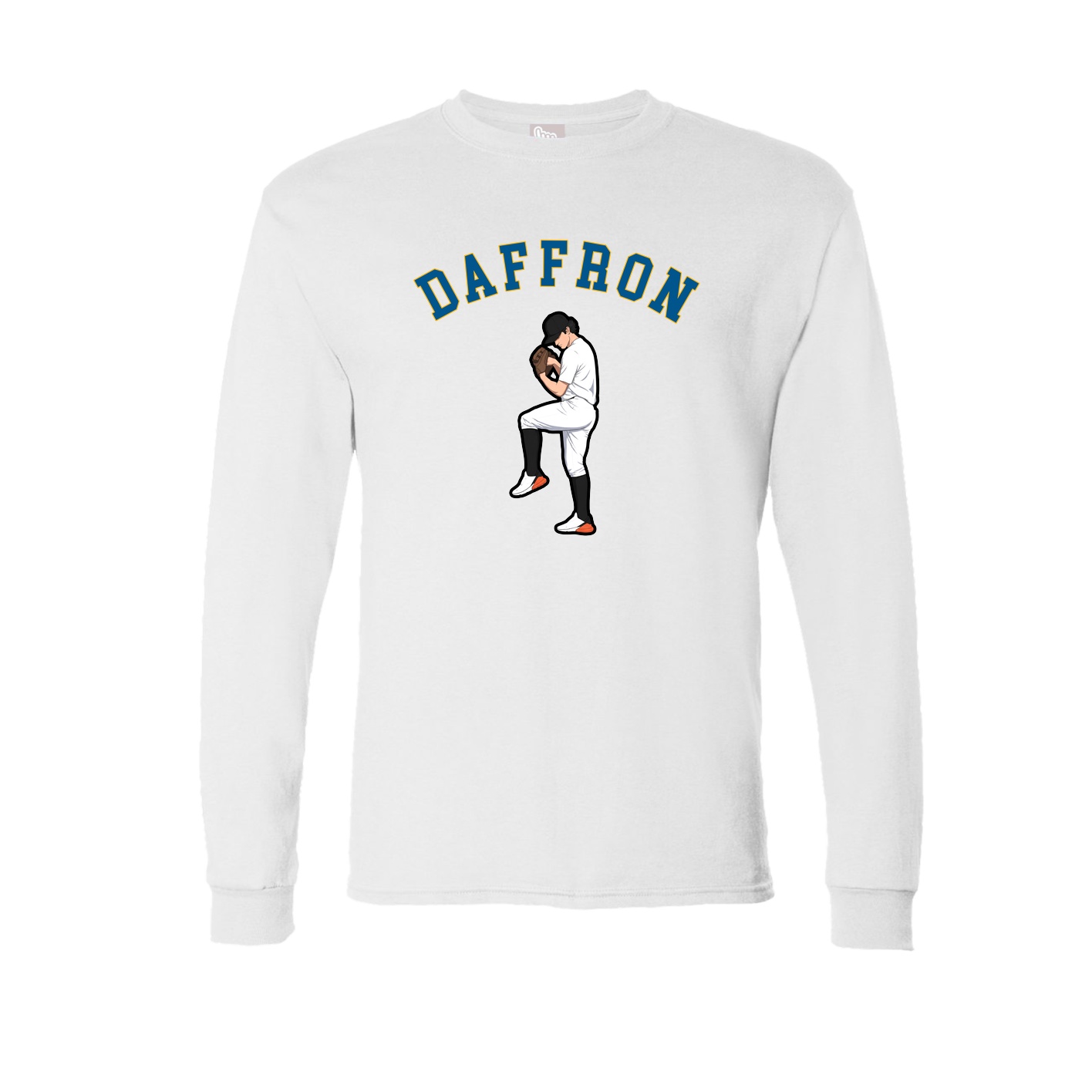 Long Sleeve Tee — Shirsey Arch in White