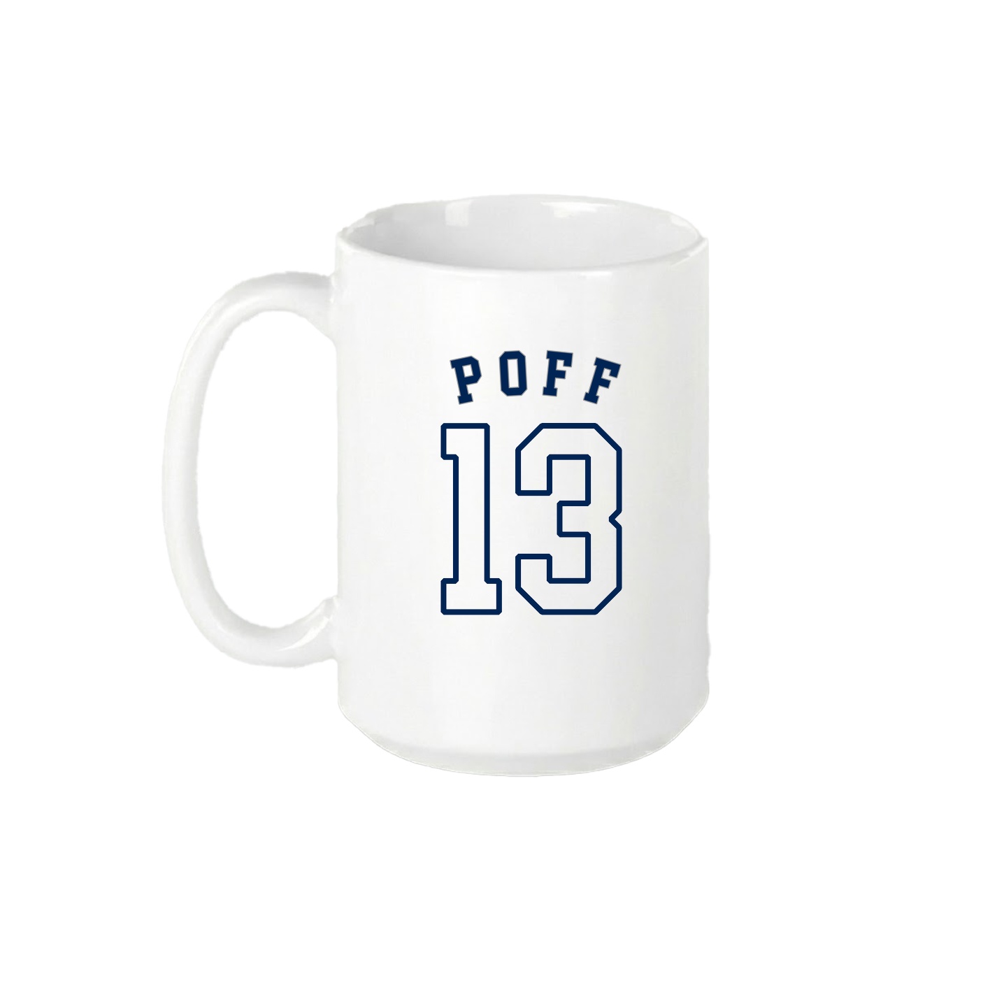 15oz Coffee Mug — Shirsey Arch in White