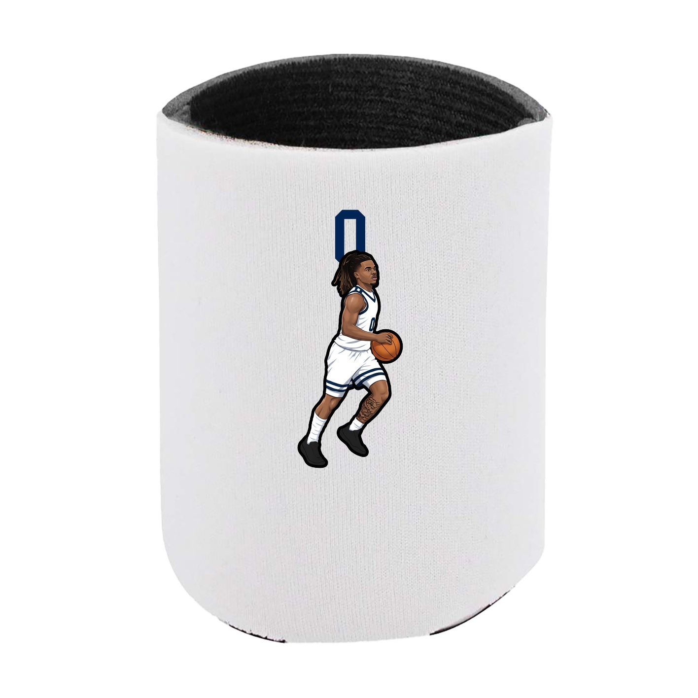 Can Holder — Number Top in White