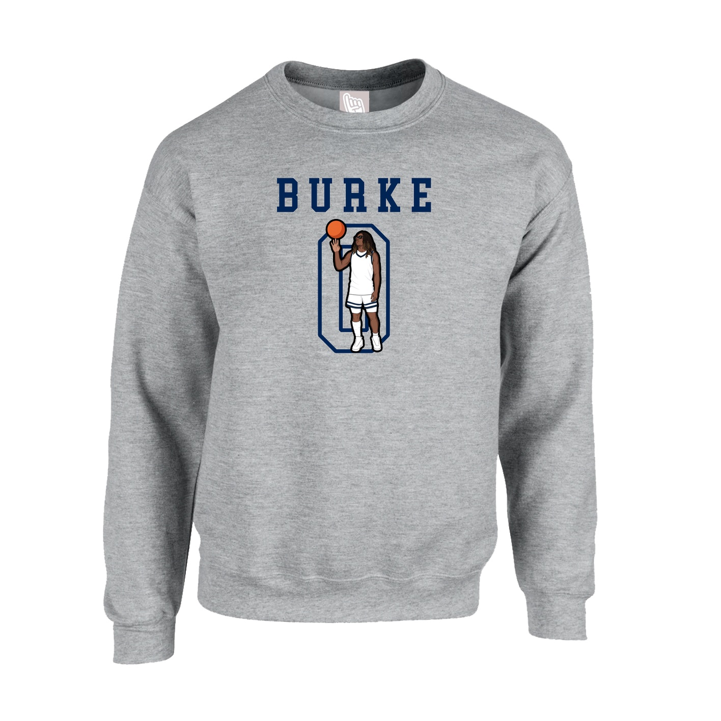 Fleece Crew — Shirsey in Grey