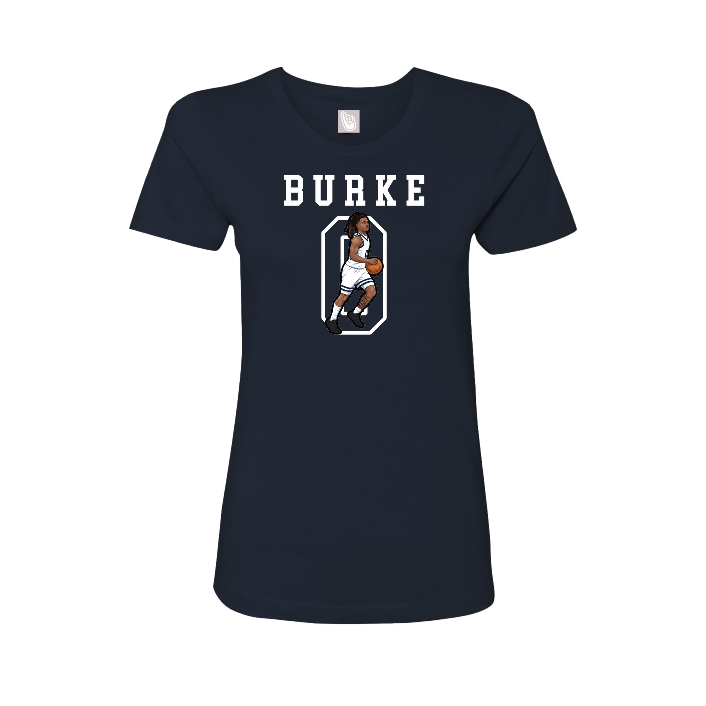 Fitted Women's Tee — Shirsey in Navy