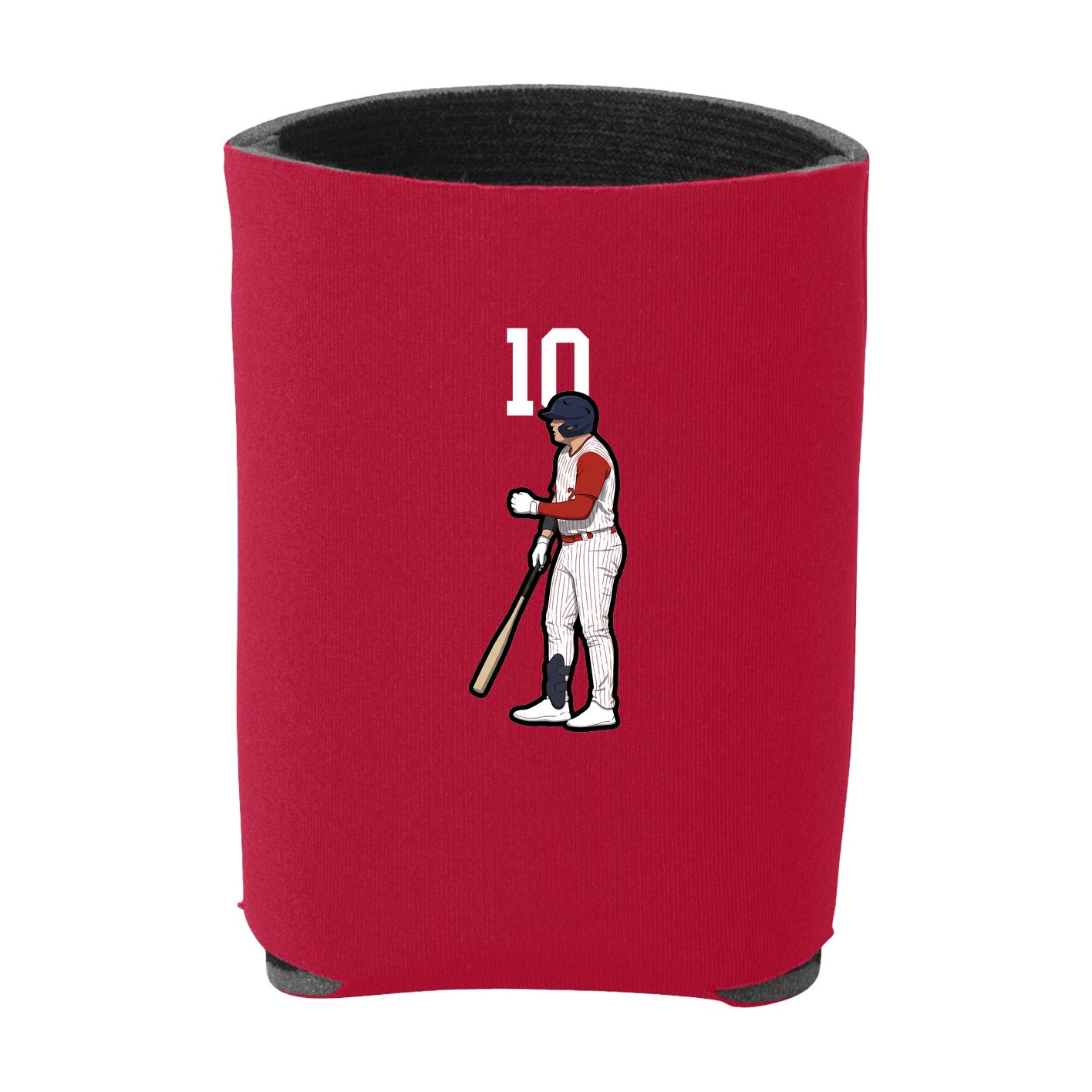 Can Holder — Number Top in Red