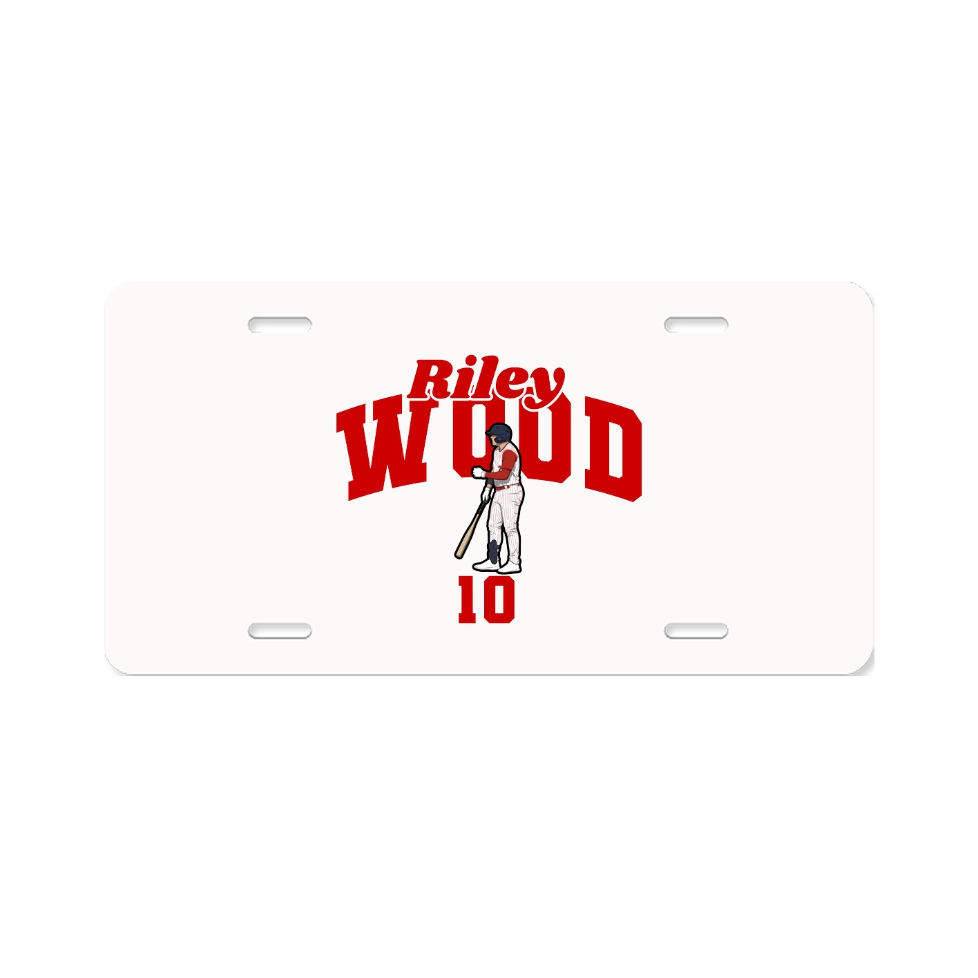 License Plate — Signature Arch in Classic