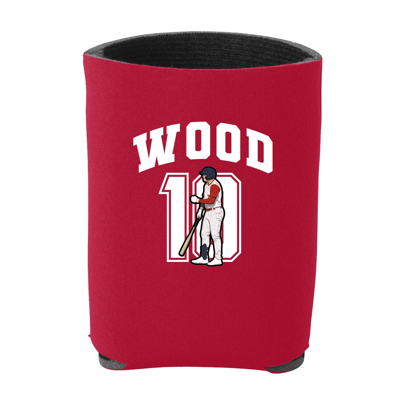 Can Holder — Number in Red