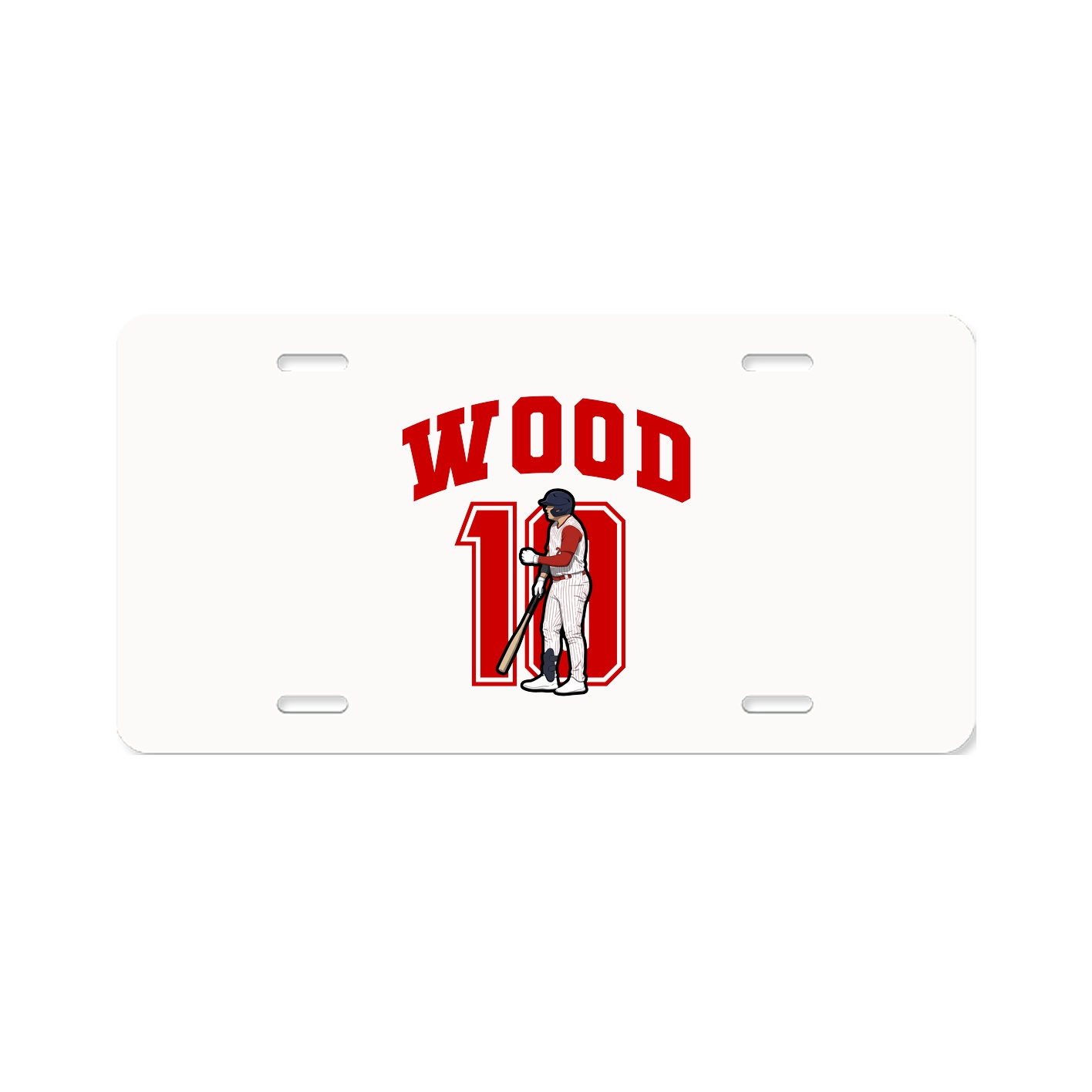 License Plate — Number in Classic