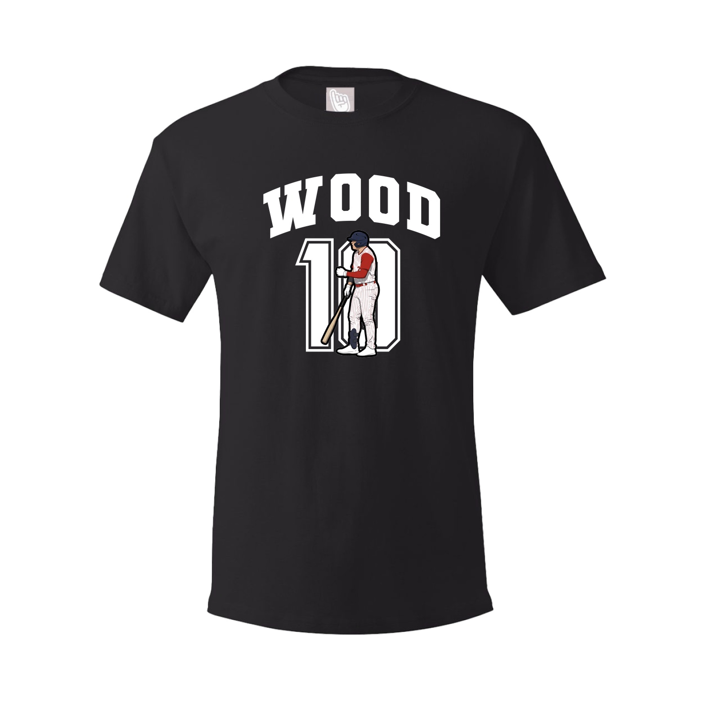 Youth Tee — Number in Black