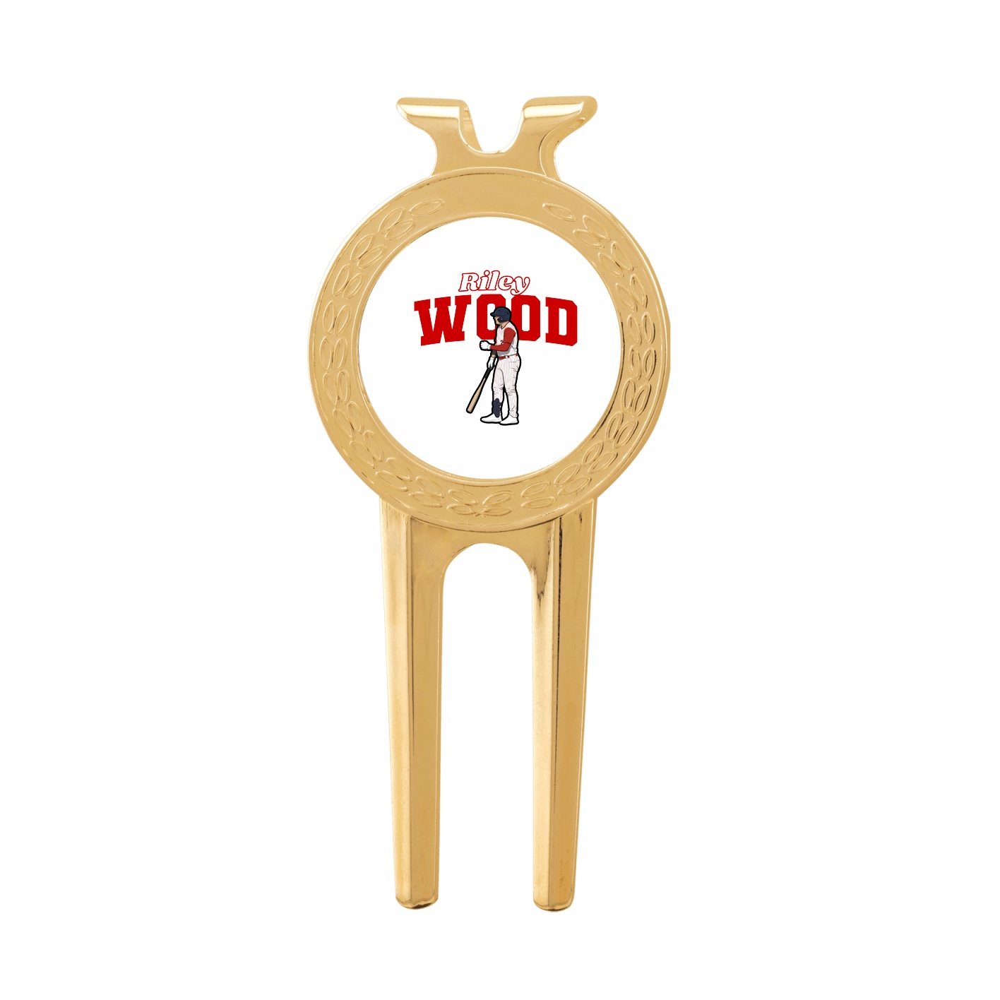 Divot Tool with Ball Marker — Name Arch in Classic