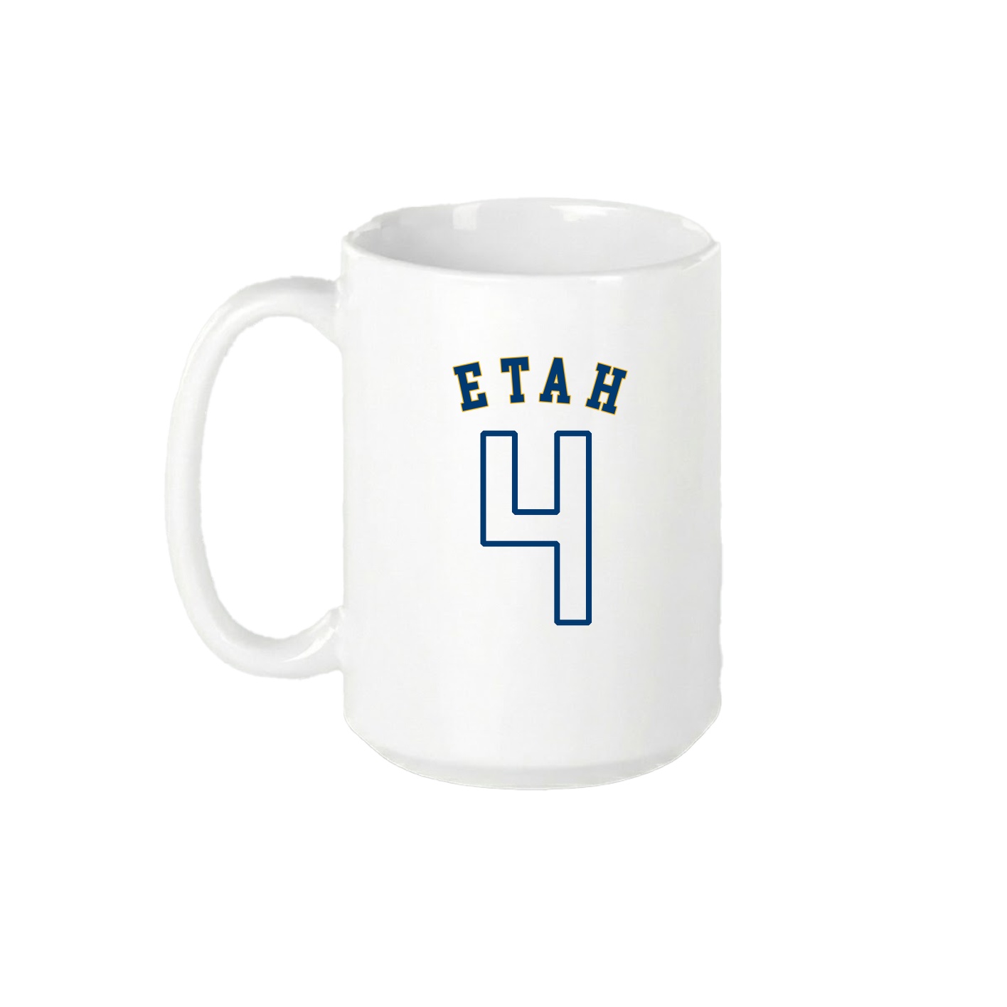 15oz Coffee Mug — Shirsey Arch in White