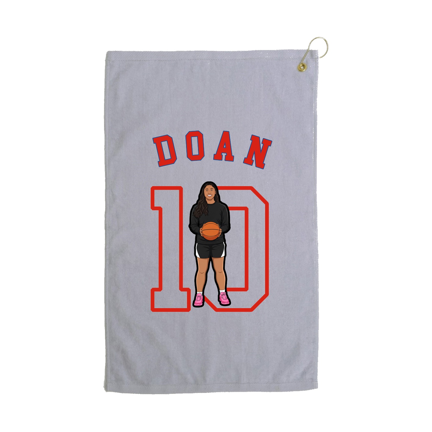 Golf Towel — Shirsey Arch in Grey