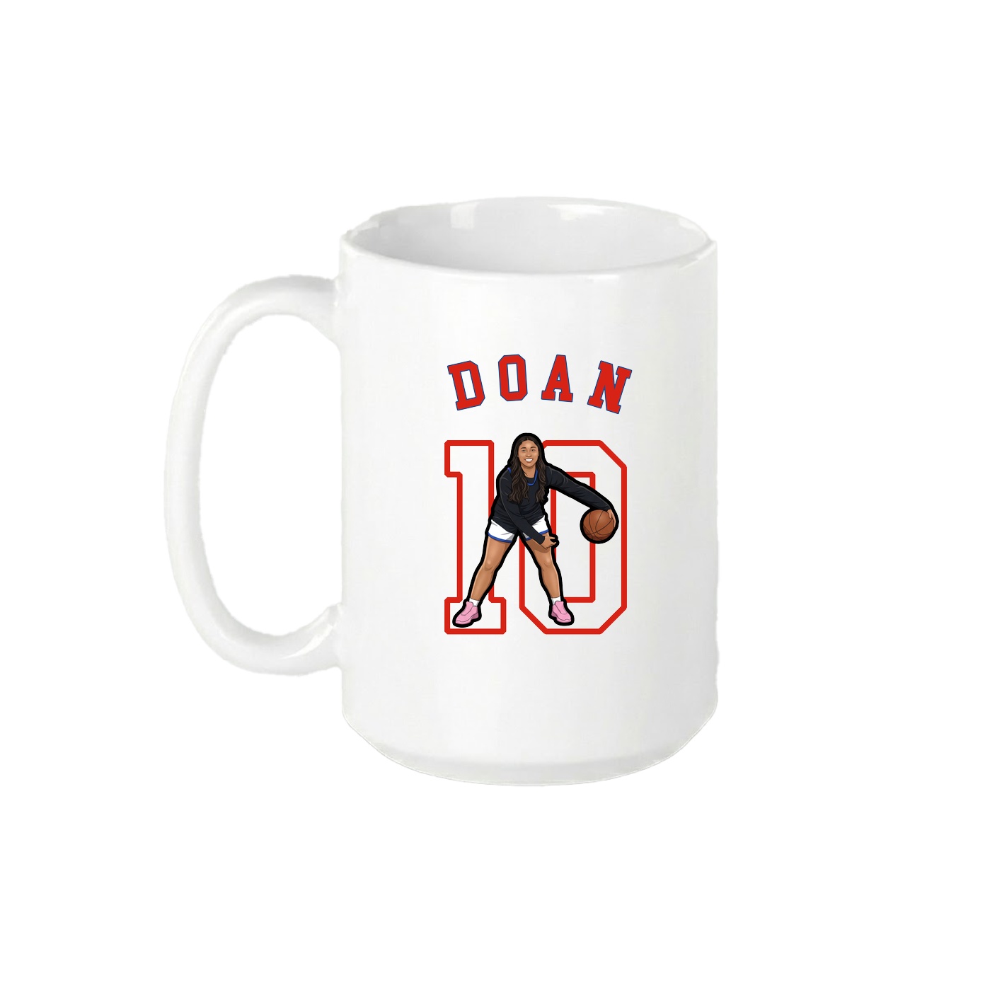 15oz Coffee Mug — Shirsey Arch in White