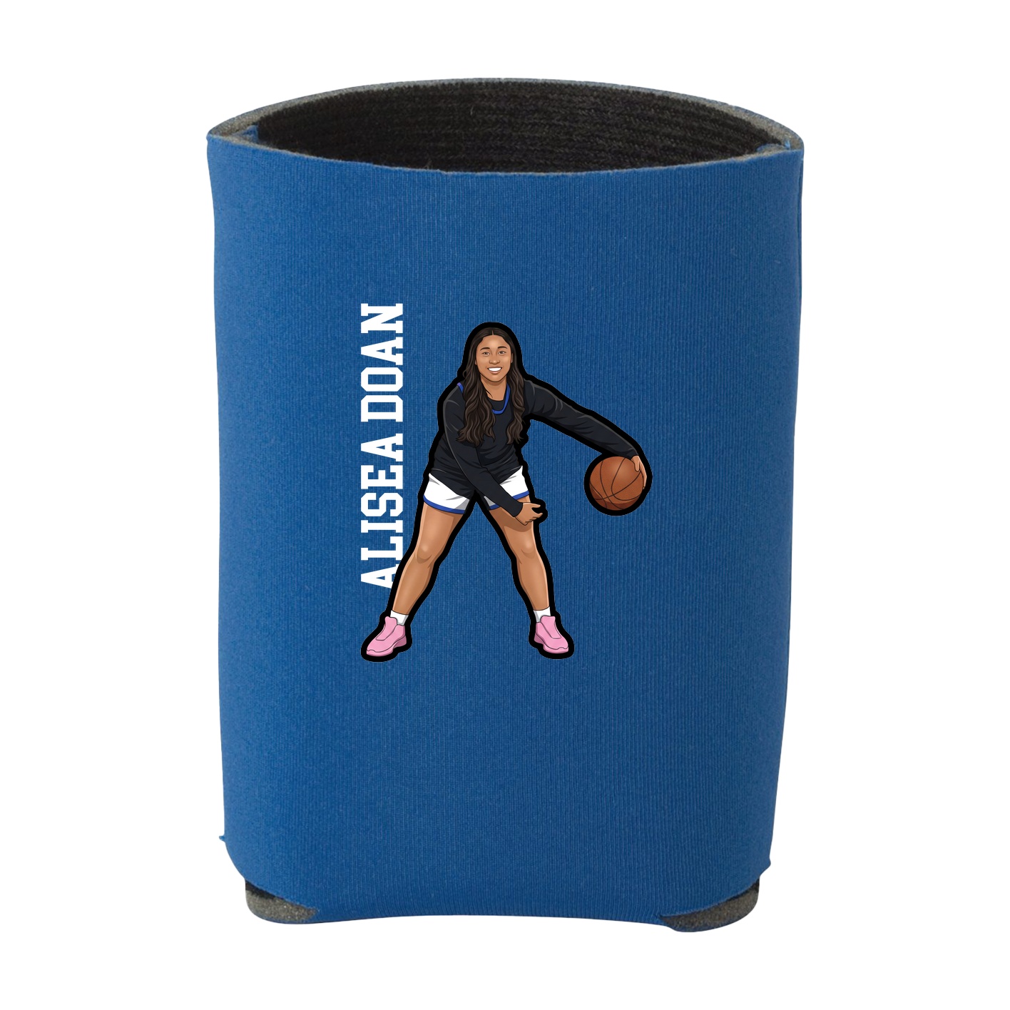 Can Holder — Name Vertical in Royal