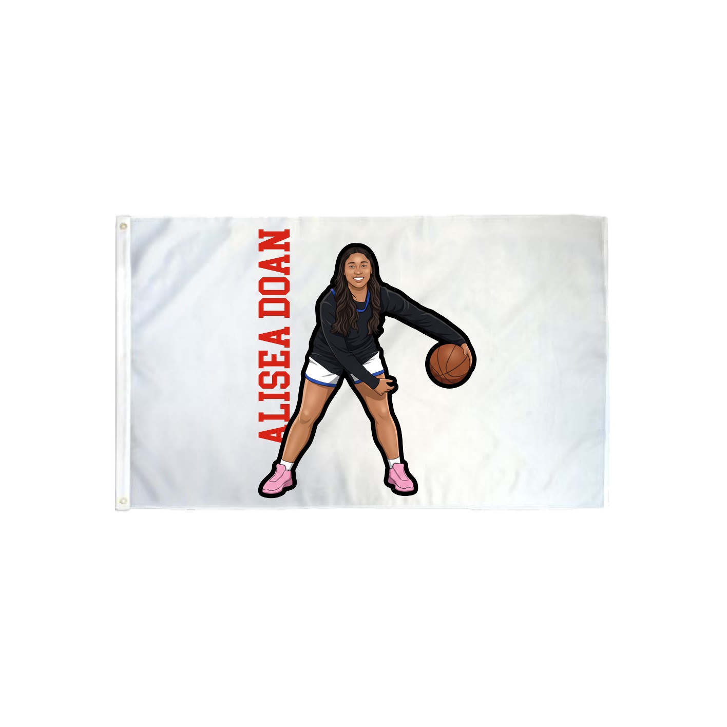 3x5 Flag — Name Vertical in Classic
