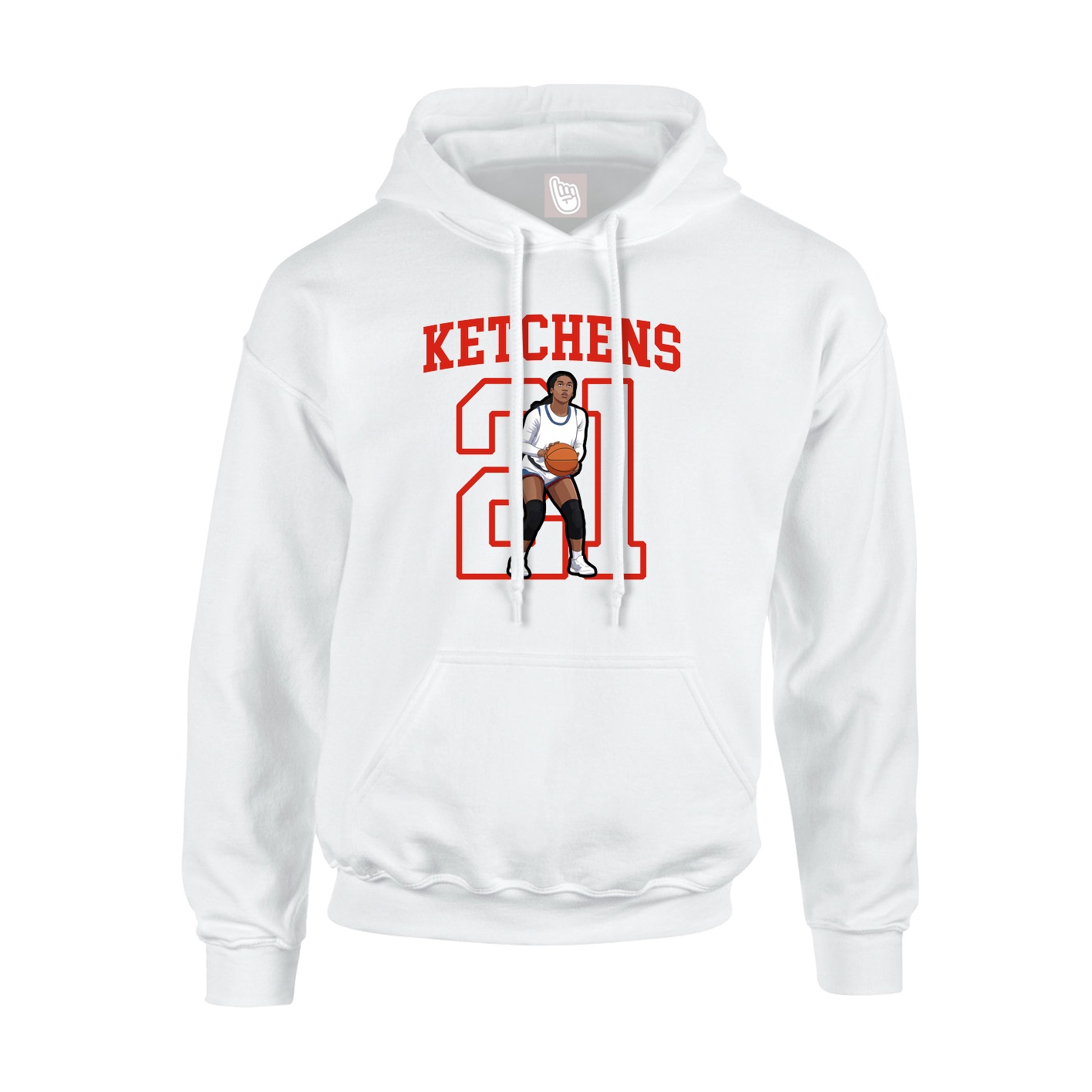 Youth Hoodie — Shirsey in White