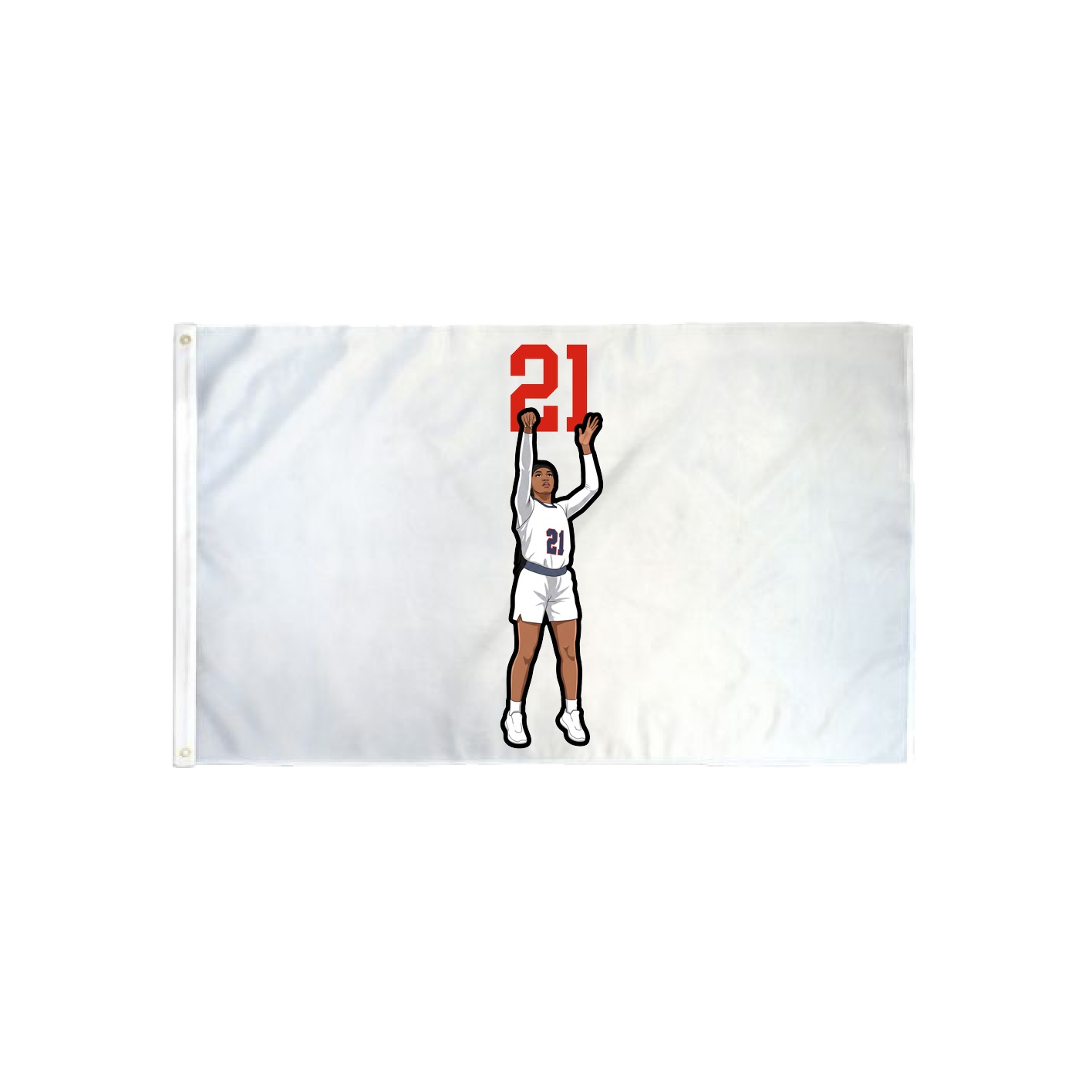 3x5 Flag — Number Top in Classic