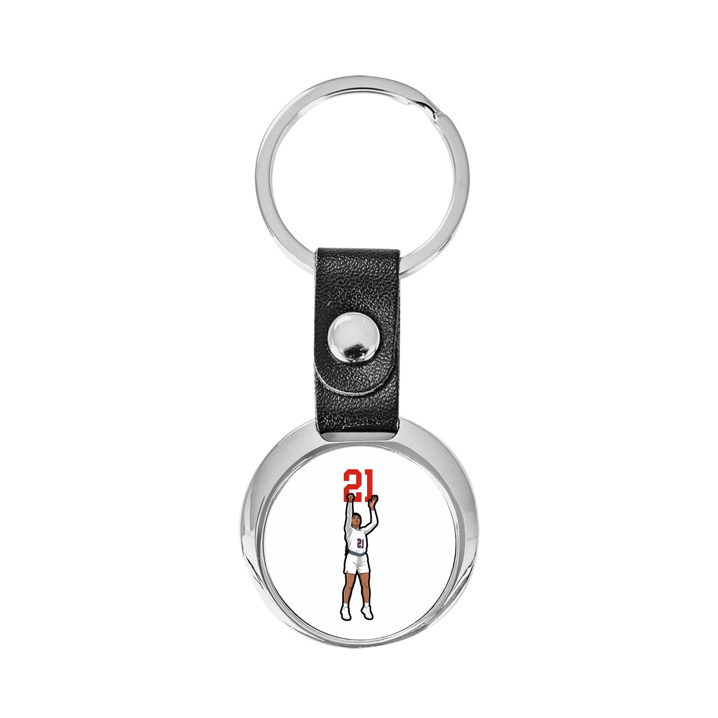 Key Chain — Number Top in Classic
