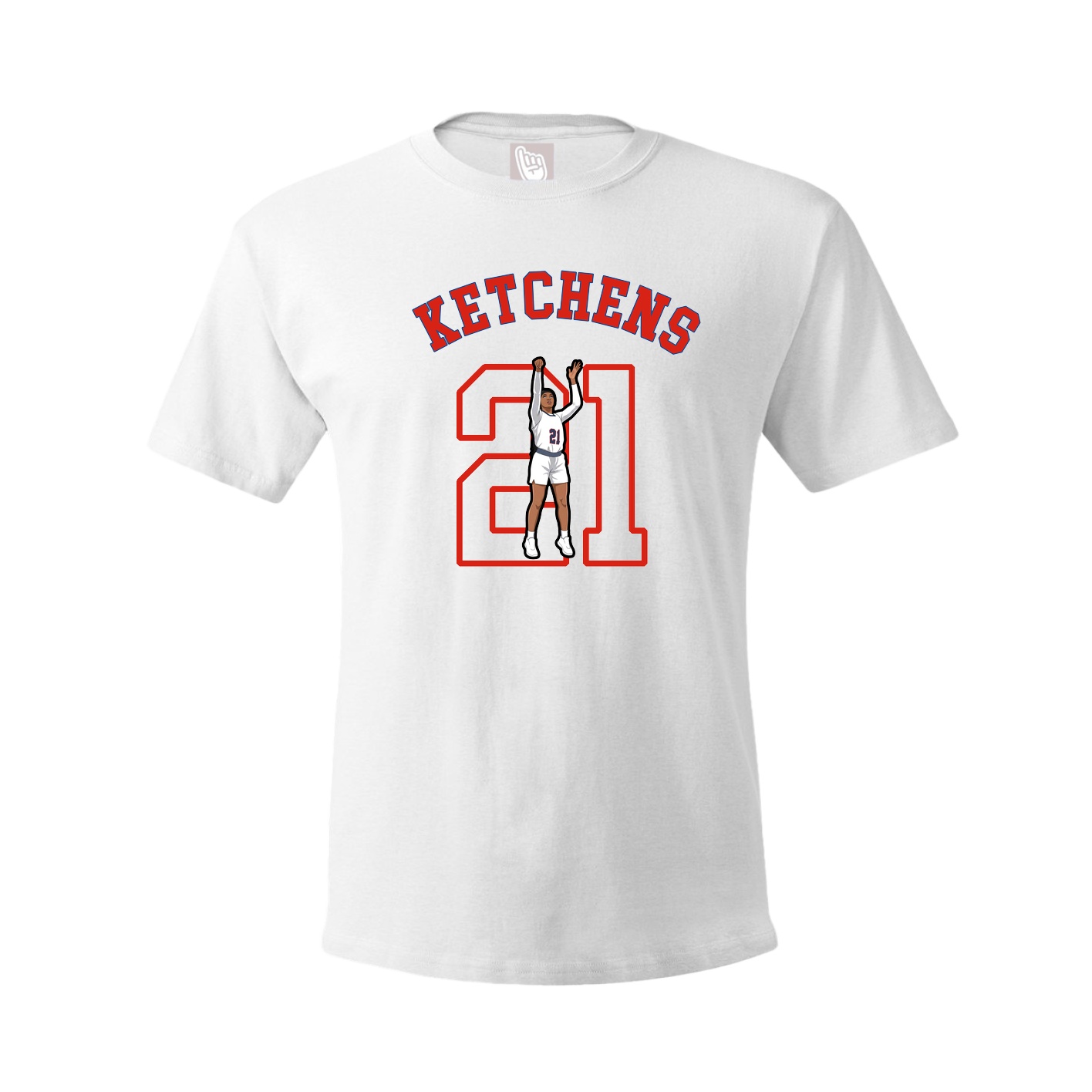 Tee — Shirsey Arch in White