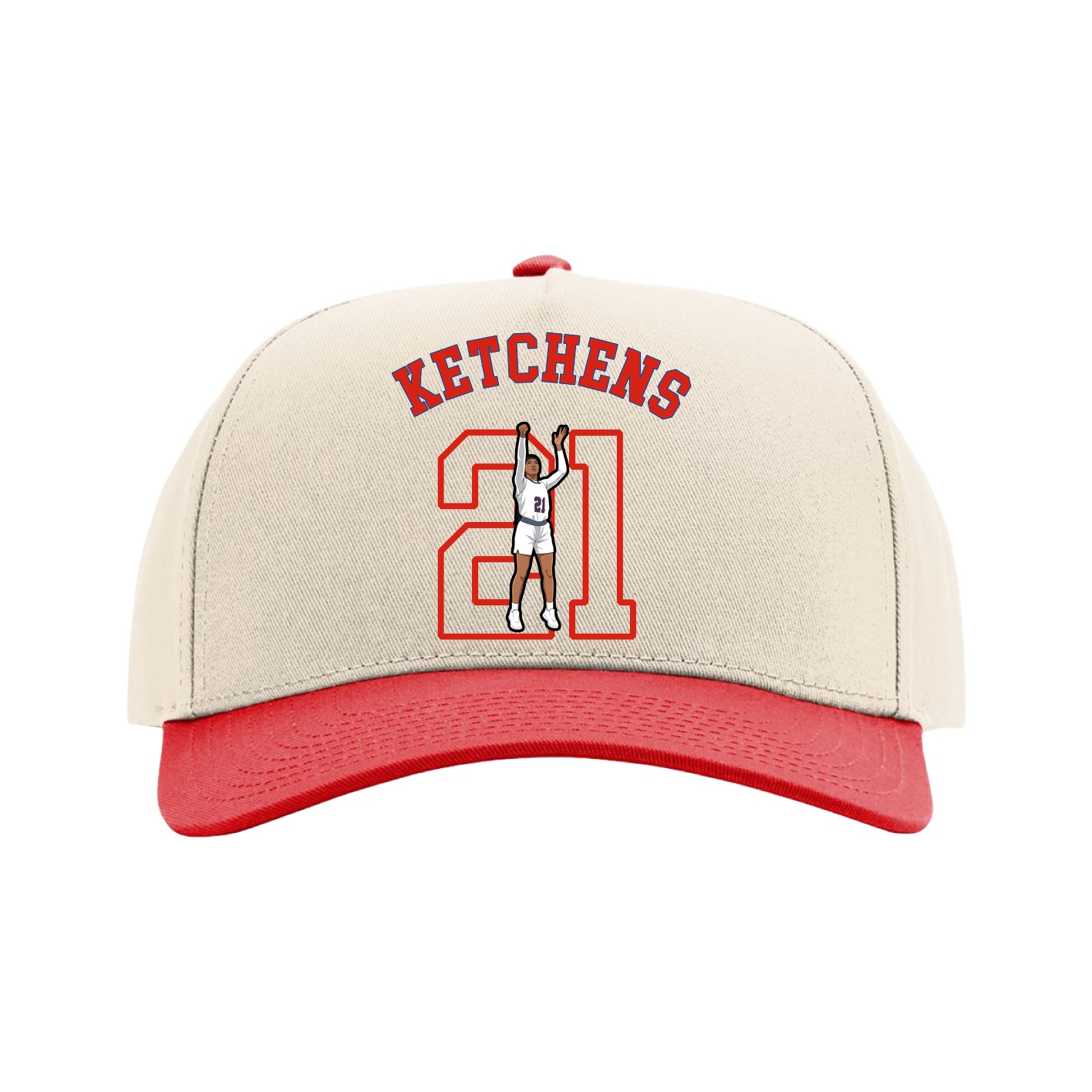 Full Fabric Five-Panel Champ Cap